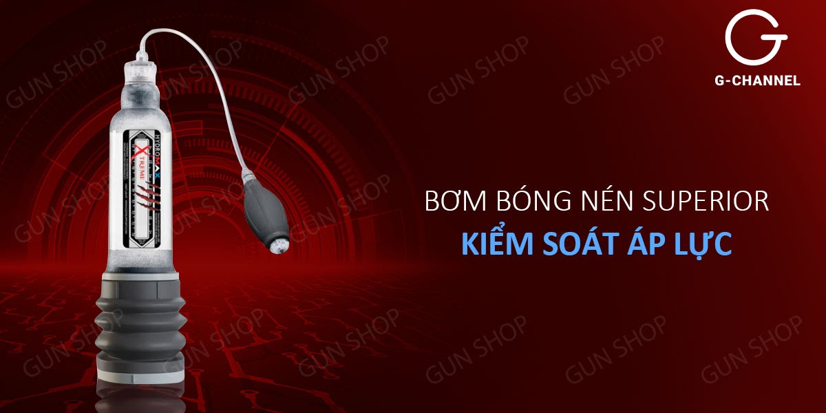 Máy bơm tay Hydromax Xtreme tăng kích thước dương vật hiệu quả