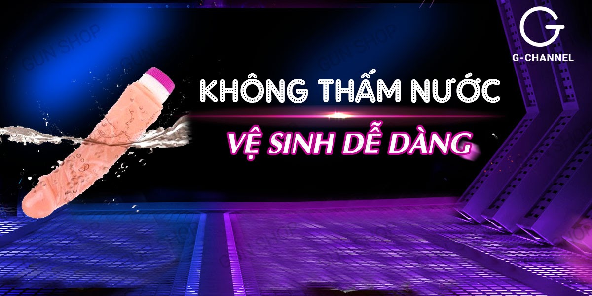 Máy thủ dâm silicon 2 pin cao cấp Baile, cảm giác thật