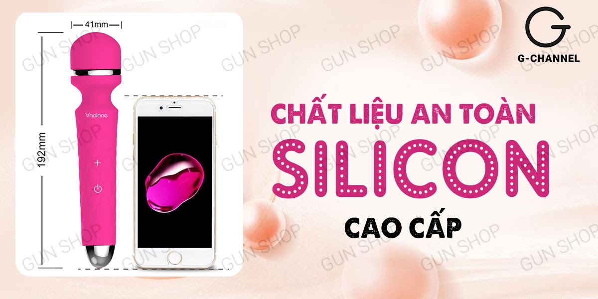 Máy massage sạc điện cao cấp đa chế độ rung - Nalone Rock cực đã