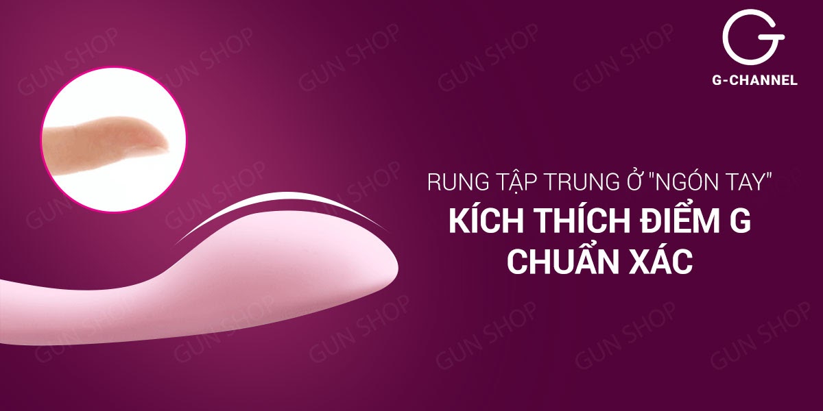 Máy kích thích điểm G Svakom Keri công nghệ rung đa chế độ, mạnh mẽ