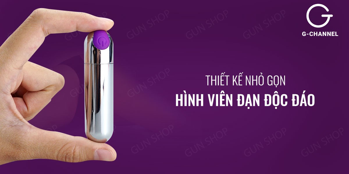 Trứng rung viên đạn 10 tốc độ Yeain Mini Vibrator kích thích cực đỉnh