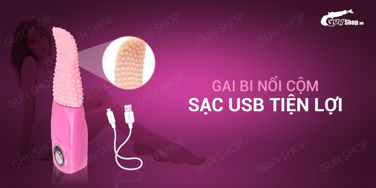 Lưỡi rung Fanala đa chế độ sạc pin siêu bền kích thích phê