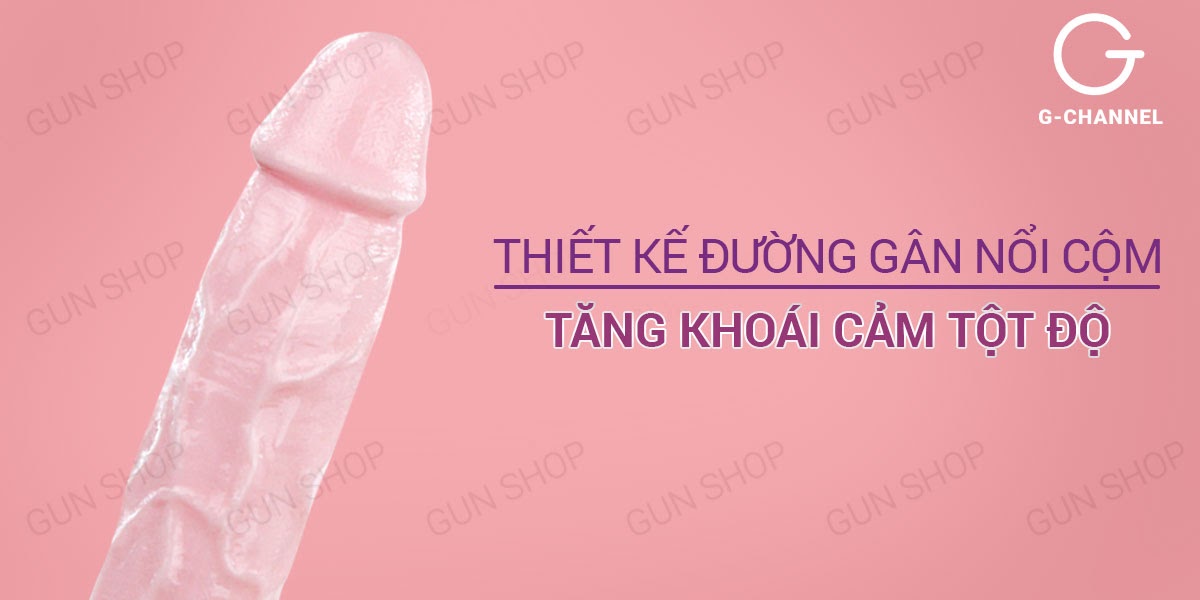 Dương vật giả rung xịt nước Baile Eros Fountain silicon y tế cao cấp