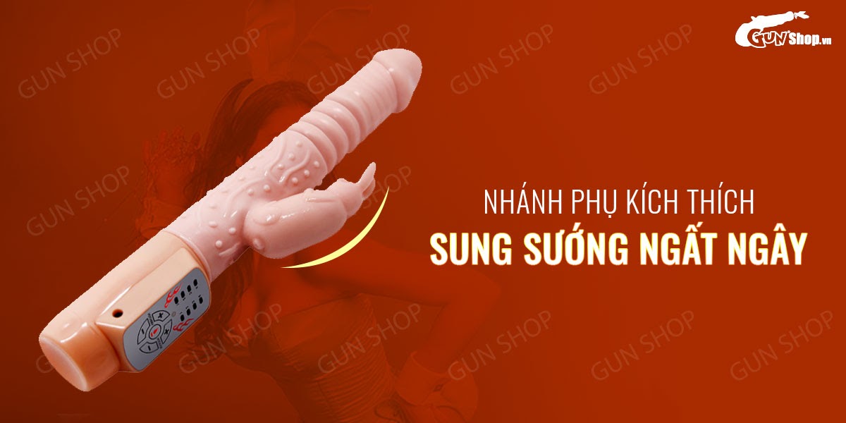 Dương vật giả rung thụt phát nhiệt Baile Hot Bunny cực đã kích thích