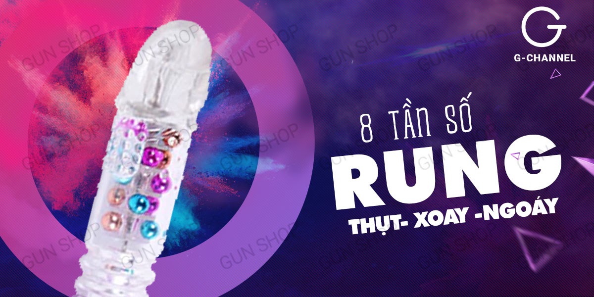 Dương vật giả Libo cánh bướm 8 chế độ rung sạc siêu mạnh