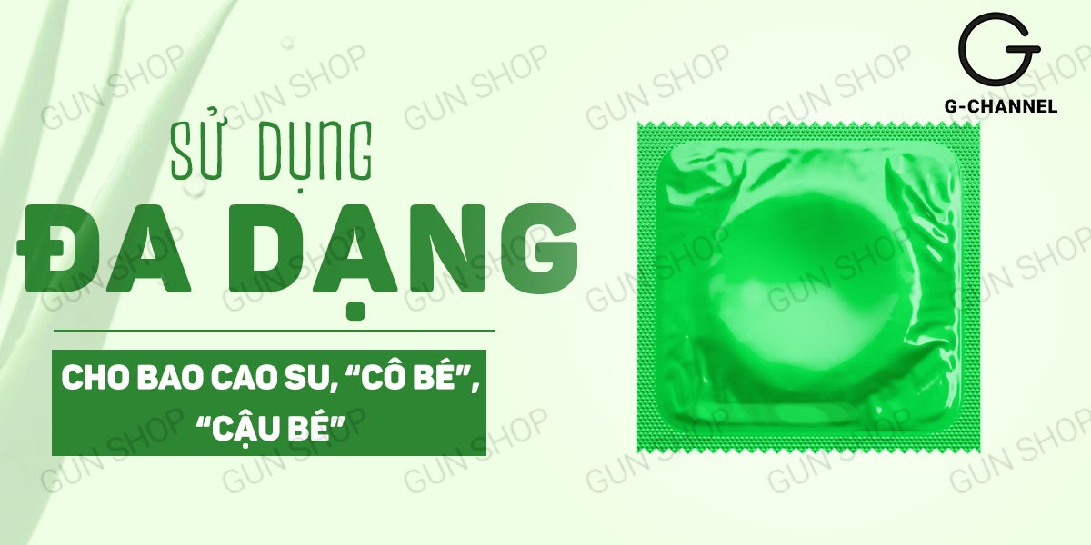 Gel bôi trơn Aloe Lexy 55ml dưỡng ẩm dịu nhẹ tăng khoái cảm