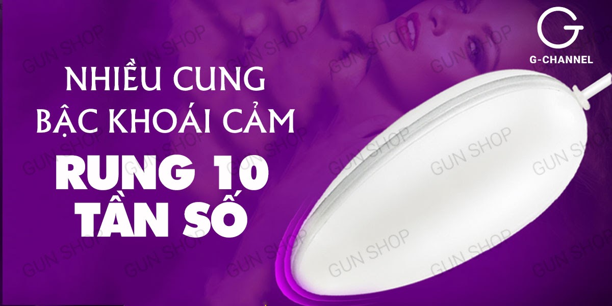 Trứng rung Loveaider Sharp sạc tiện lợi thiết kế nhỏ gọn đa chế độ