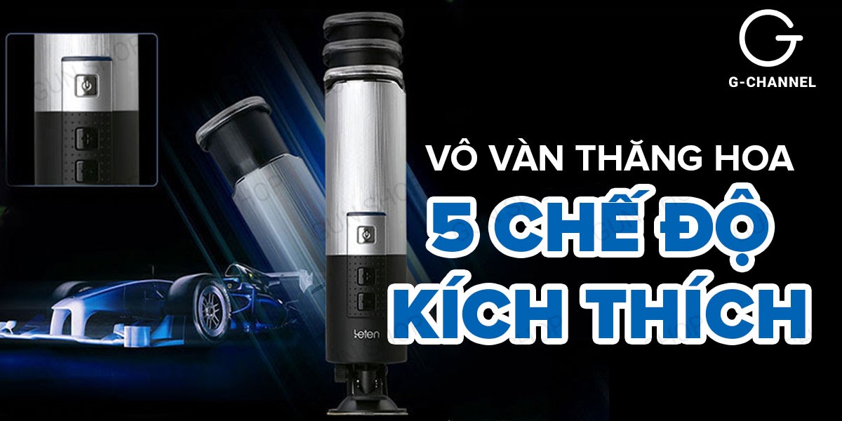 Máy thủ dâm Leten X-9 tự động sạc điện cực phê, thụt đẩy mạnh