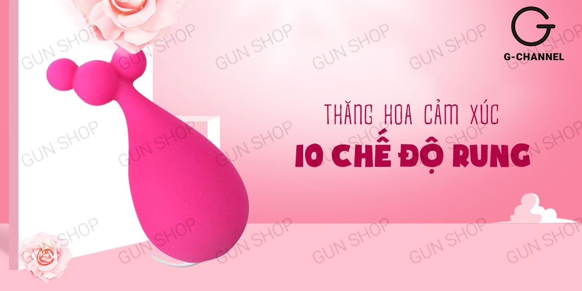 Trứng rung càng cua Loveaider Joko đa chế độ rung pin tiện lợi kích thích