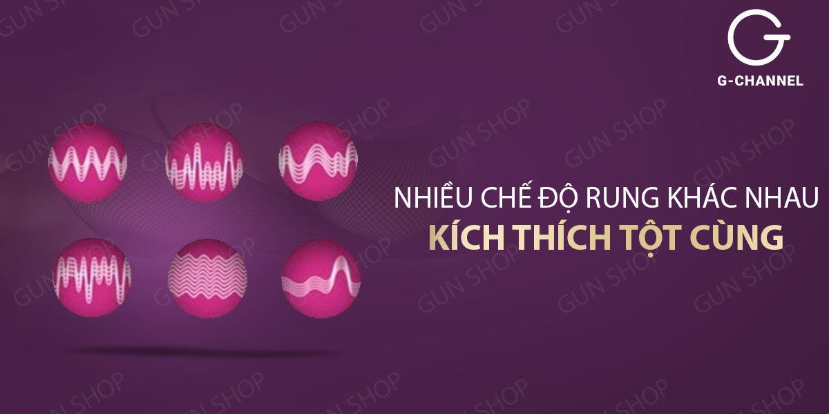 Trứng rung pin sạc từ xa nhiều chế độ massage kích thích nữ