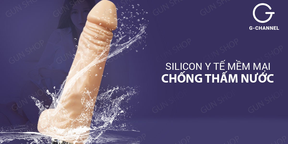 Dương vật giả Leten Caesar rung thụt tự động sưởi ấm cao cấp