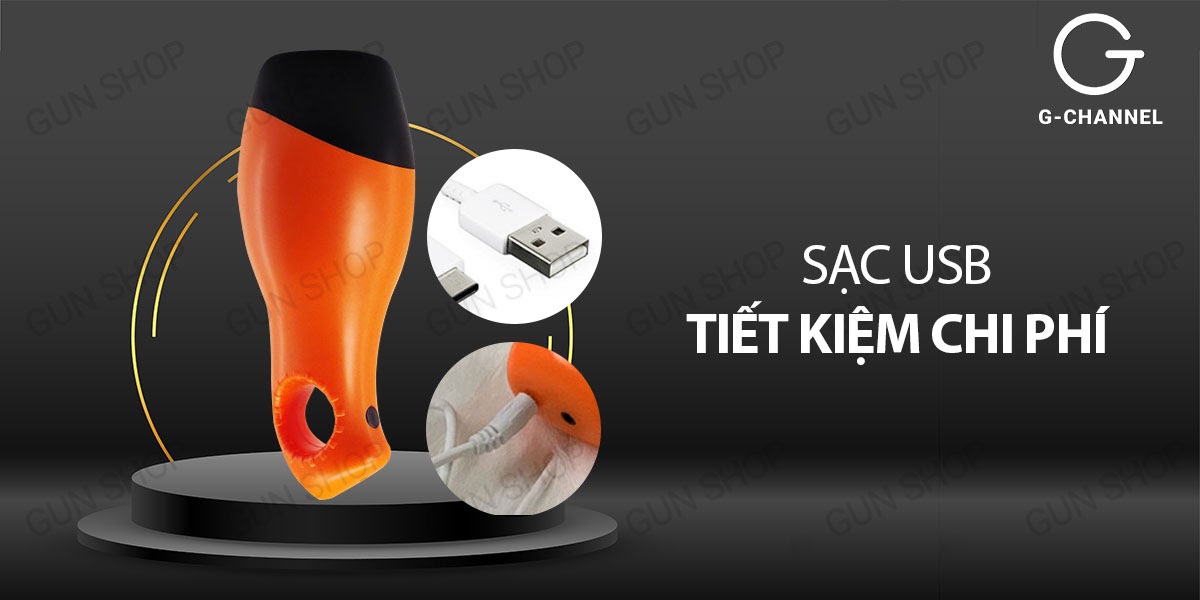 Âm đạo giả rung 12 chế độ kèm âm thanh thật - Youcups Moaning