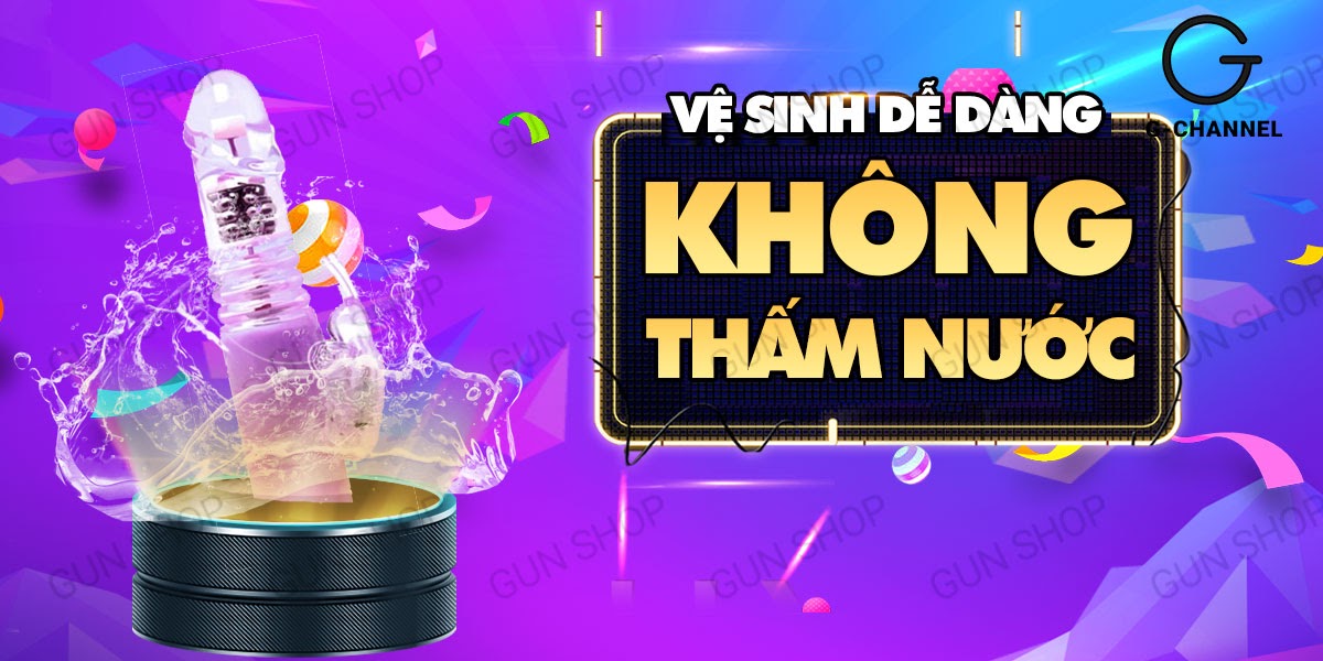 Dương vật giả Baile LCD Small 5 chế độ rung kích thích mạnh