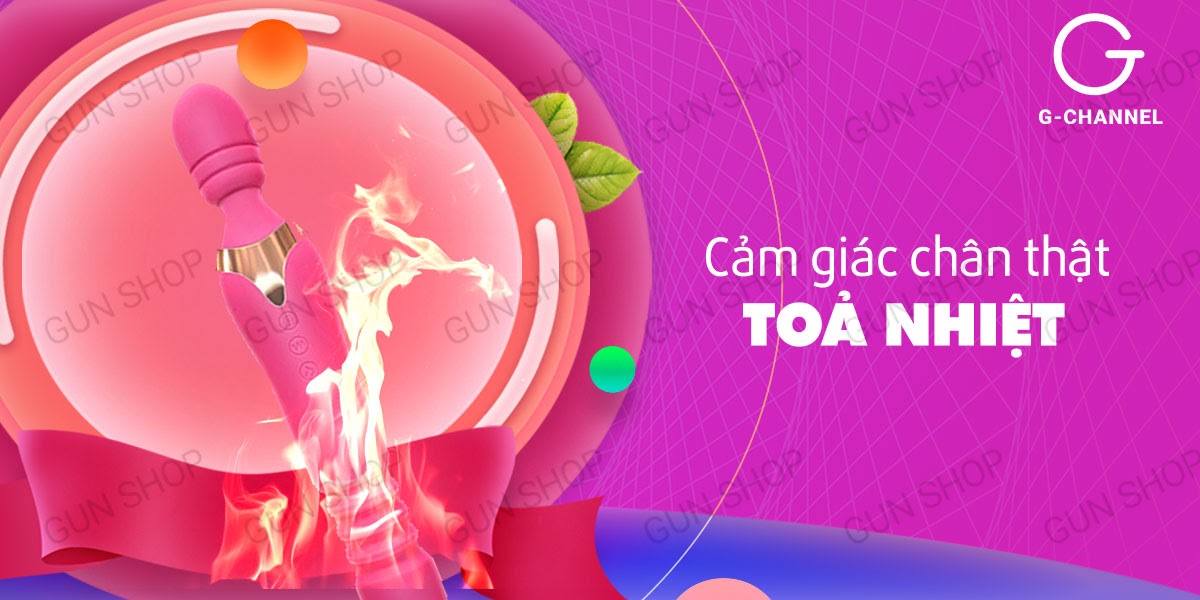 Máy massage đa năng Mannuo Lucy rung tỏa nhiệt sạc tiện lợi