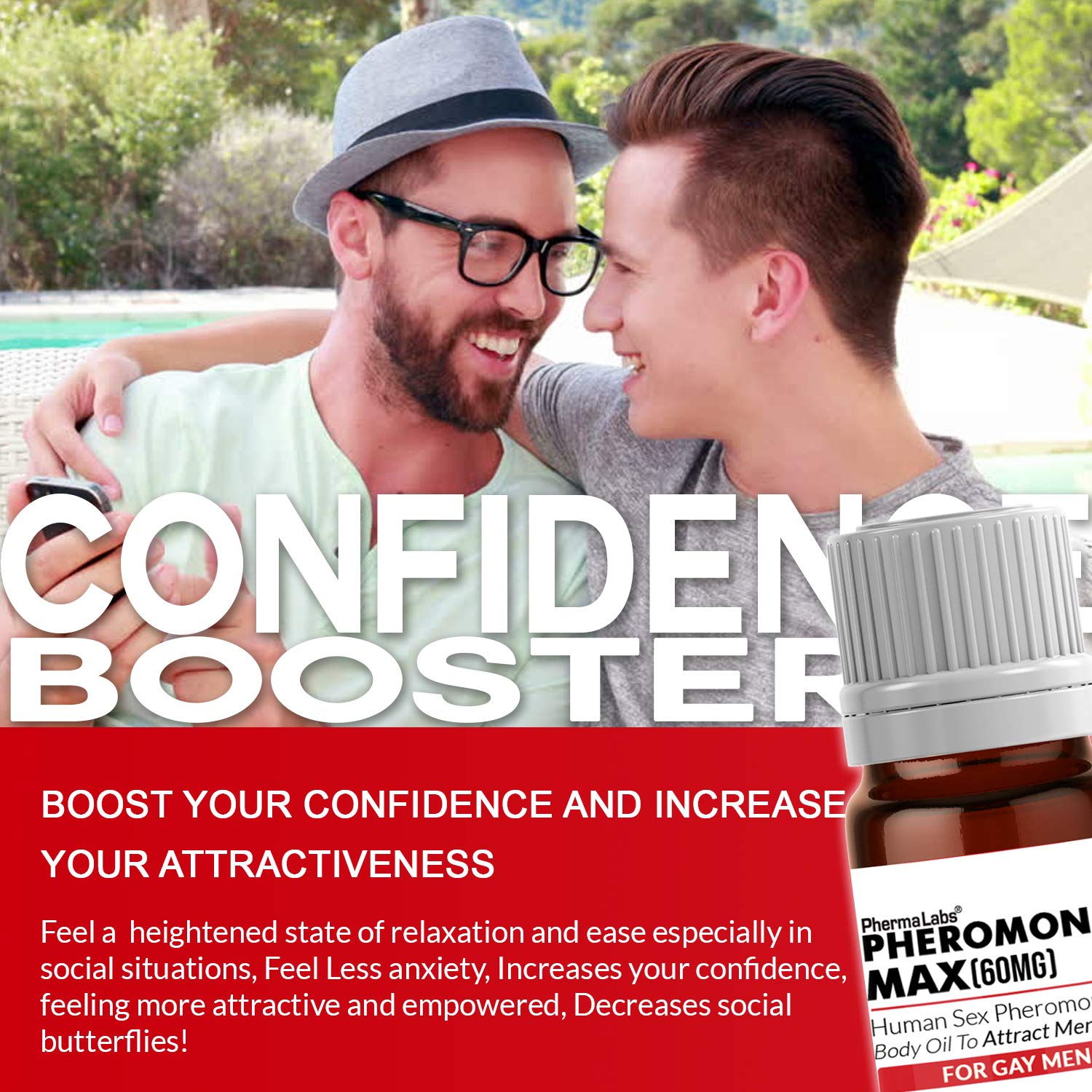 PhermaLabs Gay Kích Dục Nam Tăng Hấp Dẫn Thu Hút Tự Nhiên Mạnh Mẽ