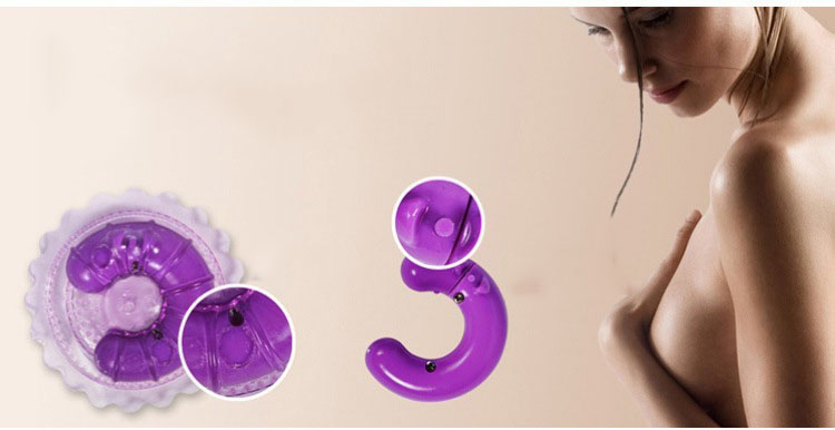 Máy Massager Nhũ Hoa Mini Silicon Mát Xa Kích Thích Tăng Hưng Phấn