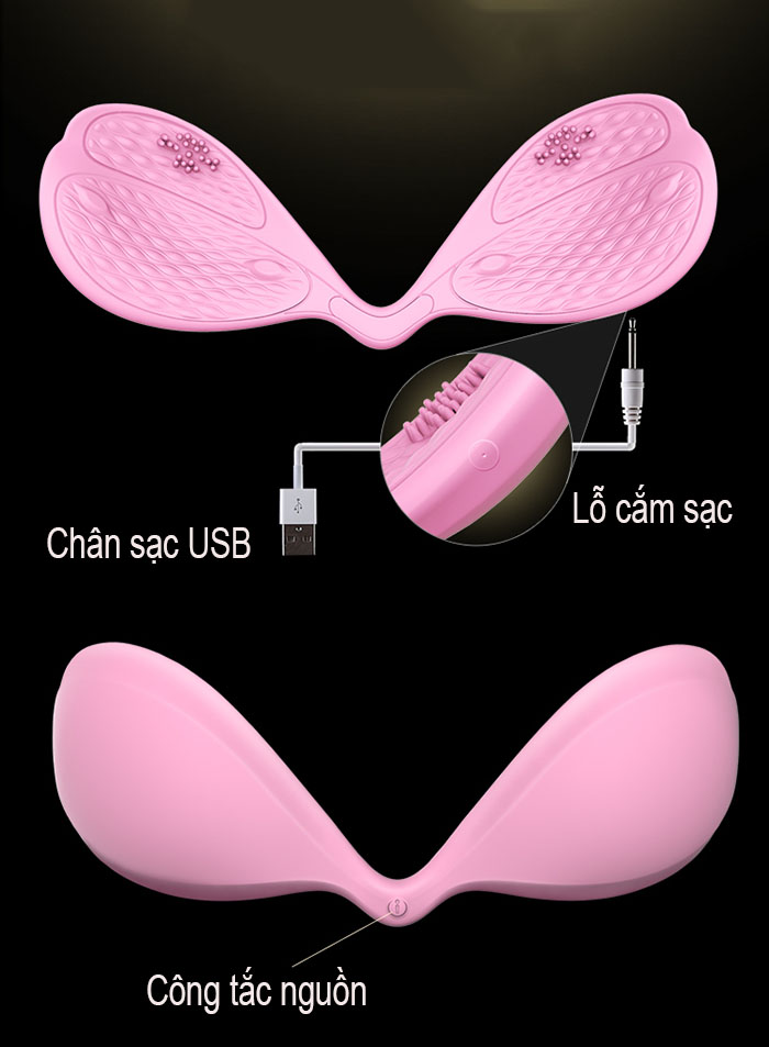 Áo Lót Massage Ngực I-Smart - Tăng Kích Thước, Điều Khiển Qua App