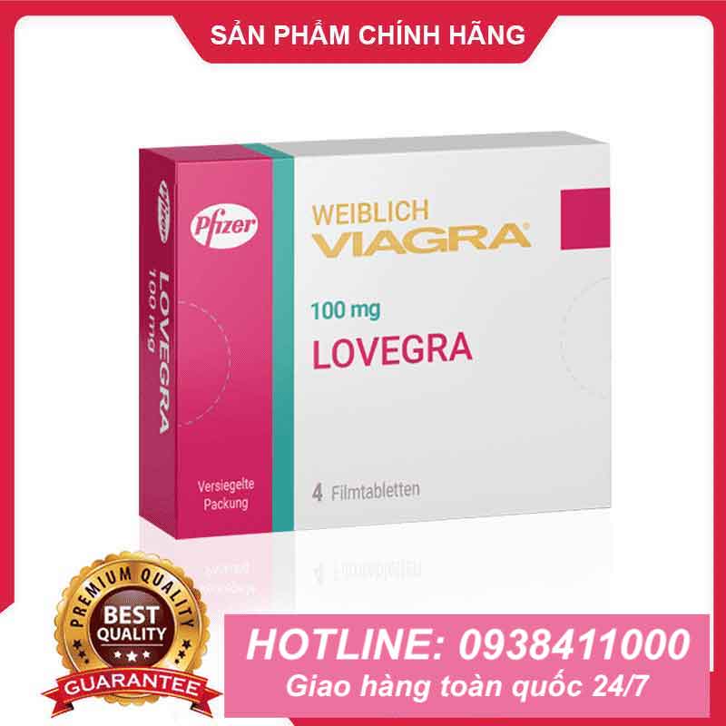Lady Era 50mg chính hãng Pfizer Mỹ tăng ham muốn nữ nhanh chóng