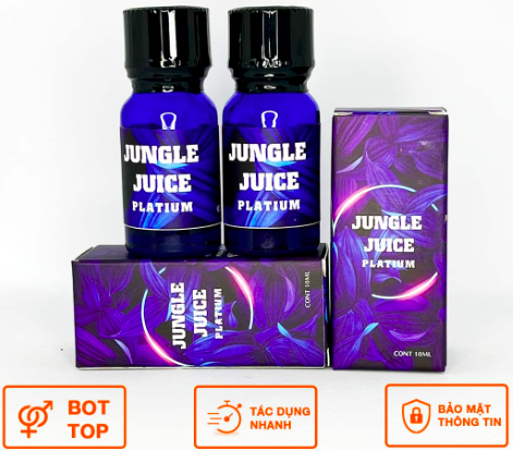 Popper Jungle Juice Platinum 10ml chính hãng kích thích mạnh mẽ