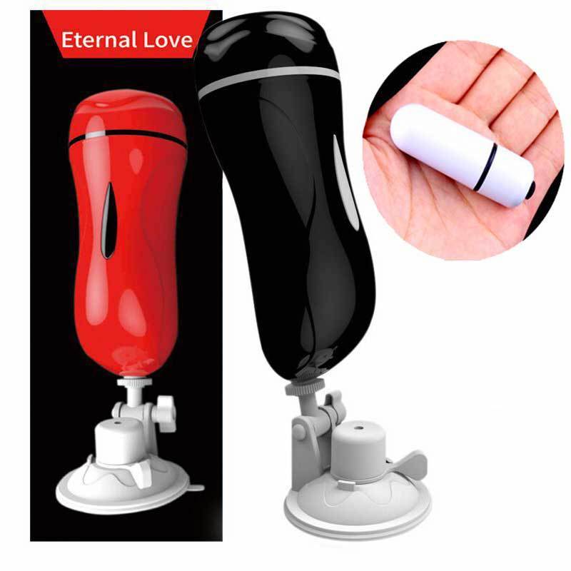 Âm đạo silicon gắn tường rung mạnh siêu thực Eternal Love