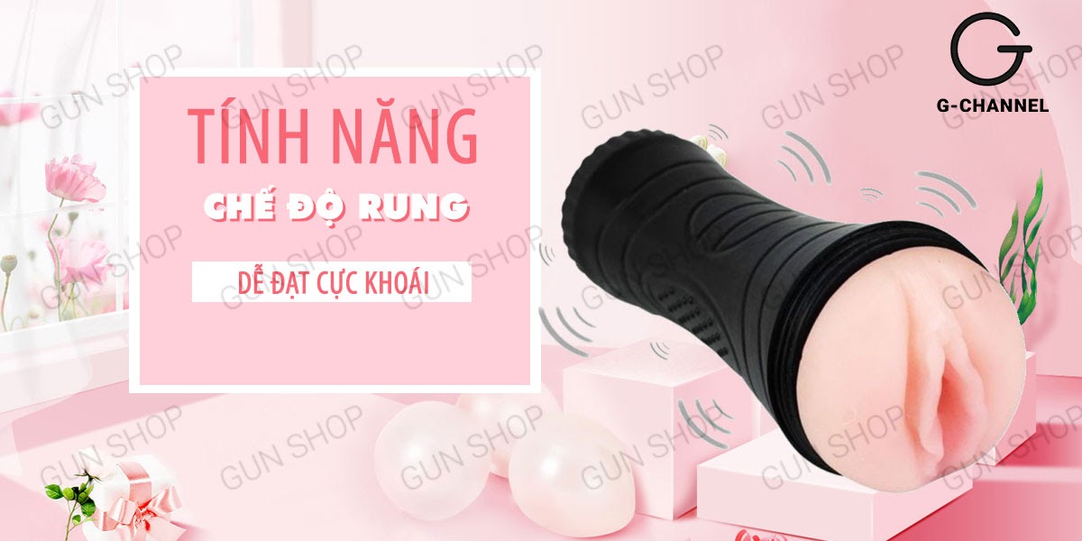 Âm đạo giả rung đa chế độ siêu mềm mại - Fleslight hot