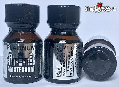 Amsterdam Platinum poppers 10ml Mỹ chính hãng mua ngay, chất lượng cao