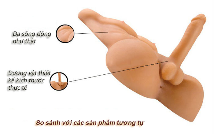 Búp Bê Tình Yêu Silicon Như Thật Cao Cấp Siêu Mềm Mại