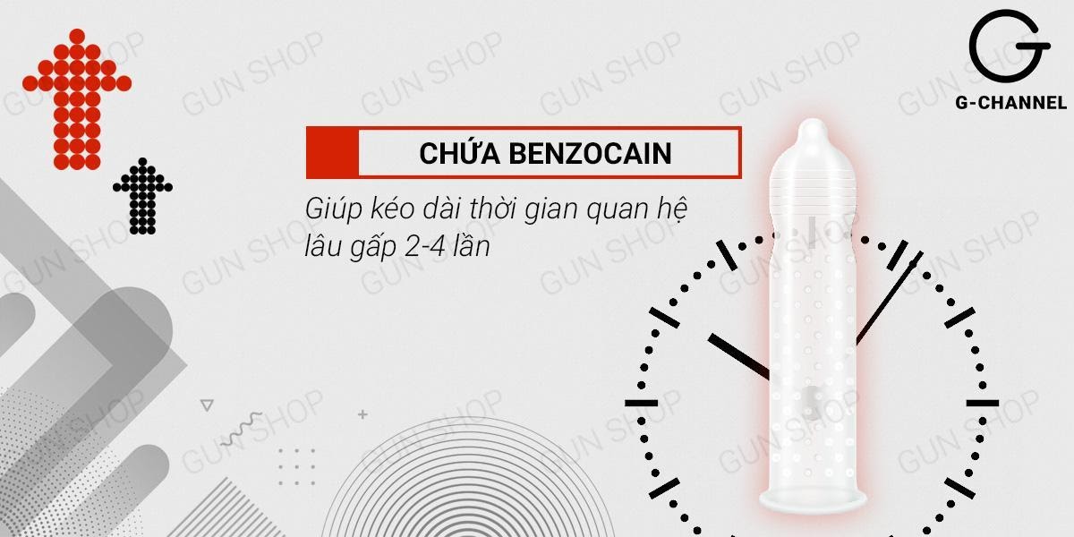 Bao cao su Azodra 4 in 1 Hộp 12 cái Kéo dài xuất sắc