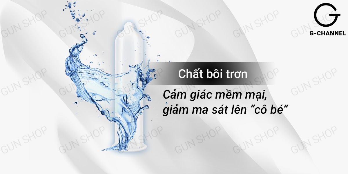 Bao cao su Combo cao cấp Mỏng mịn An toàn Hộp 10 cái