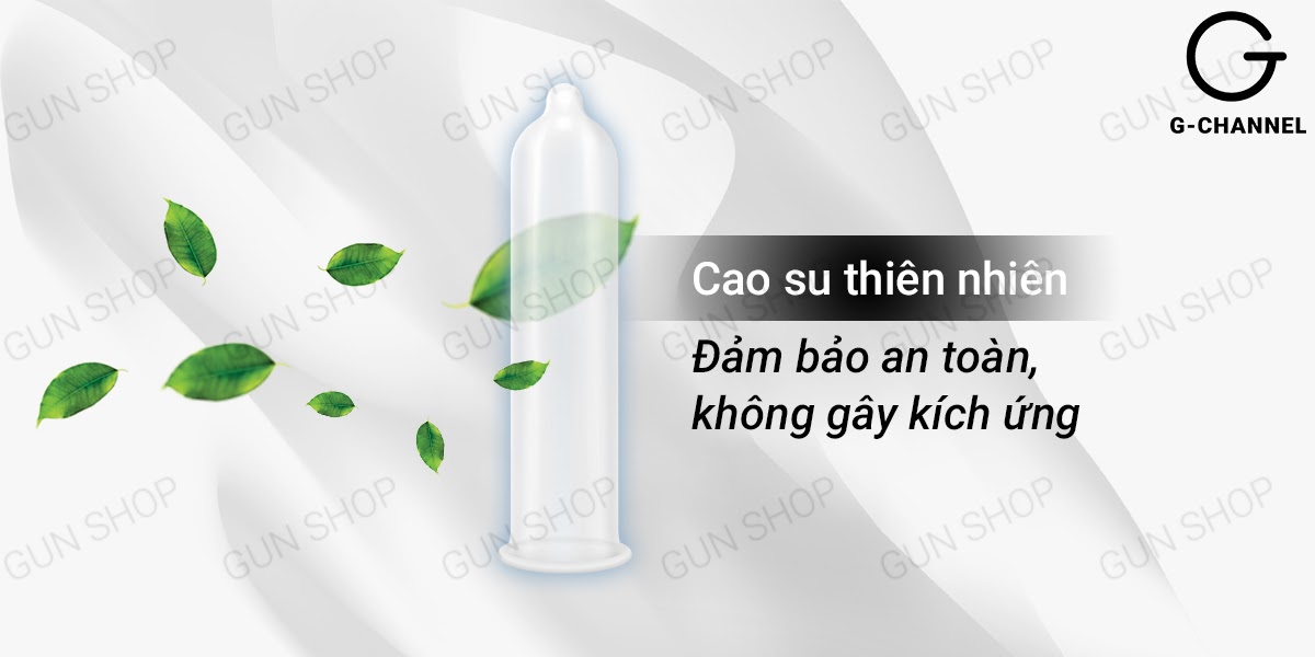 Bao cao su Combo cao cấp Mỏng mịn An toàn Hộp 10 cái