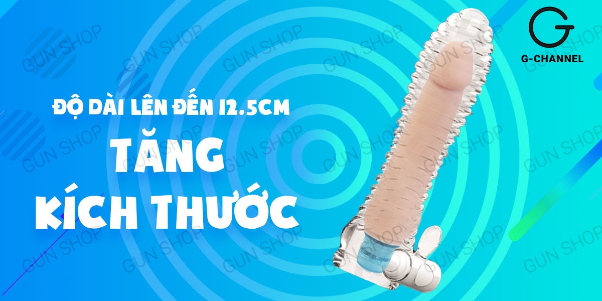 Bao cao su đôn dên rung kích thích tăng khoái cảm cực mạnh Aichao