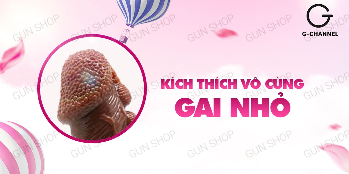 Bao cao su đôn dên rung đa điểm Baile Braveman kích thích