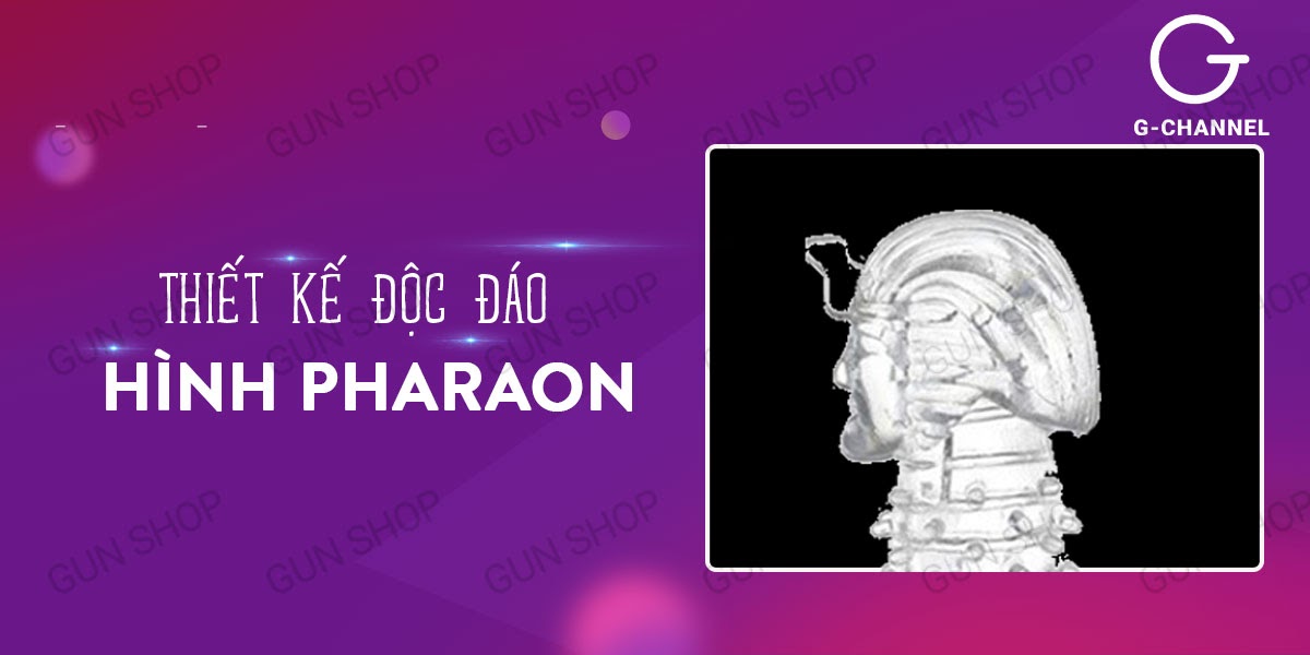 Bao cao su đôn dên Baile Pharaon silicon gai tăng khoái cảm