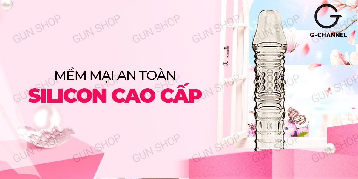Bao cao su đôn dên Aichao tăng kích thước gân gai hấp dẫn an toàn