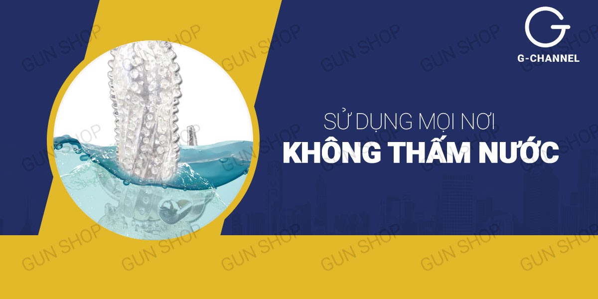 Bao cao su đôn dên Baile Braveman rung mạnh tăng kích thước tự tin