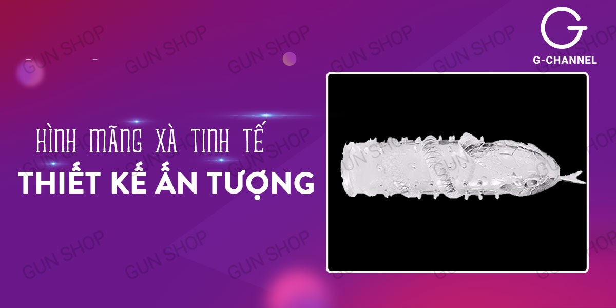 Bao cao su Baile Mãng Xà kích thước lớn siêu mềm mại uy tín
