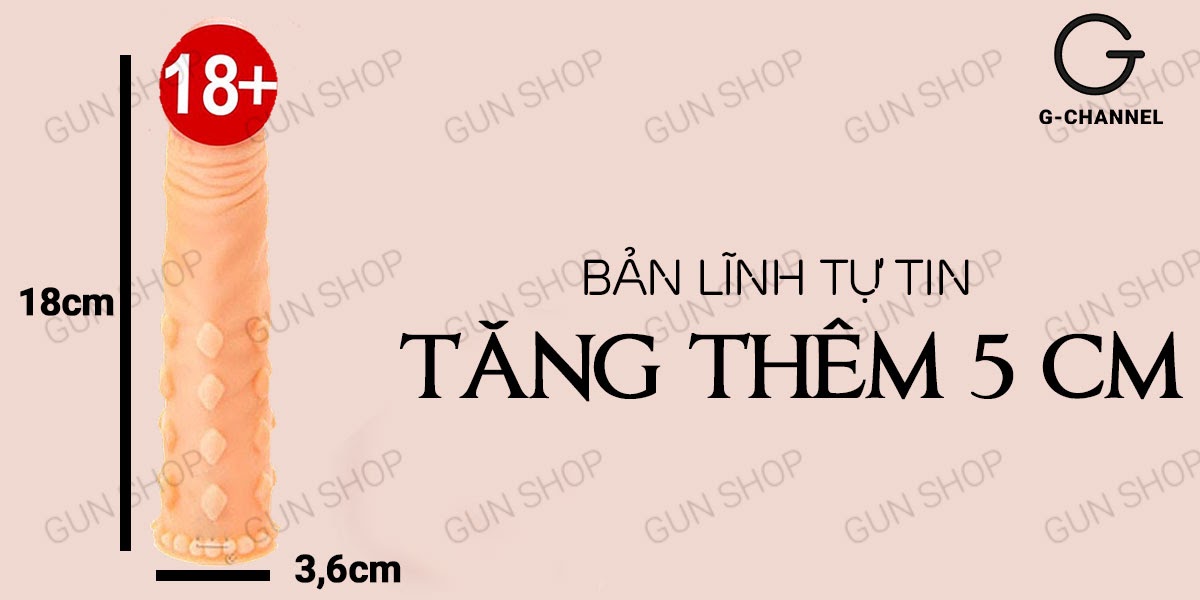 Bao cao su đôn dên Maxman tăng kích thước sexy siêu mượt kích thích