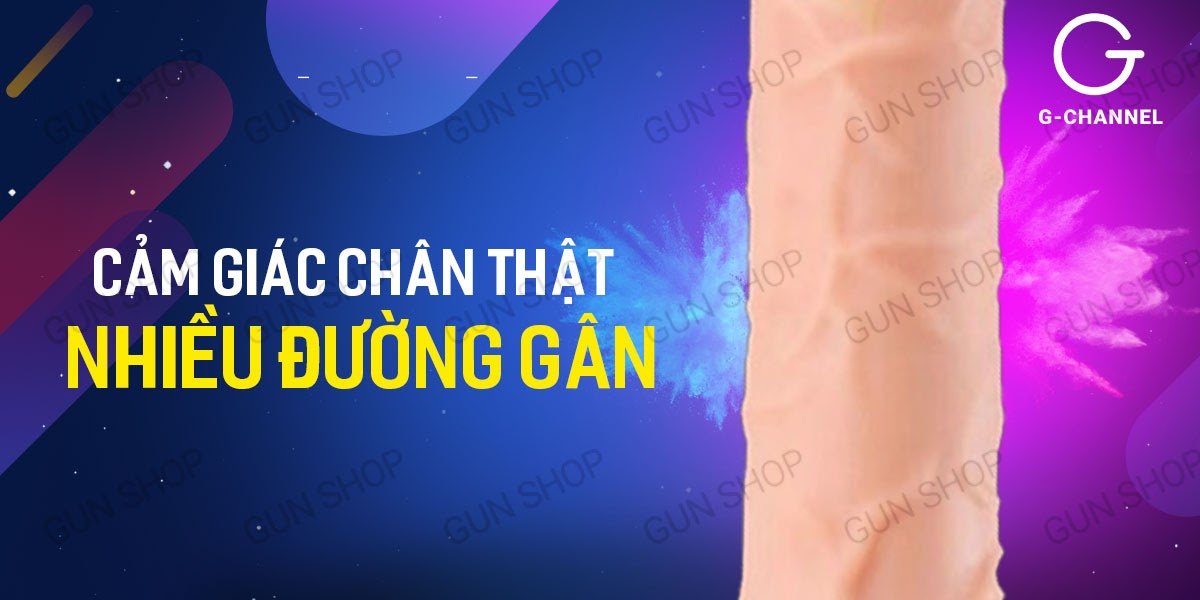 Bao cao su đôn dên Yeain Maxman tăng 3cm siêu kích thích mềm mại