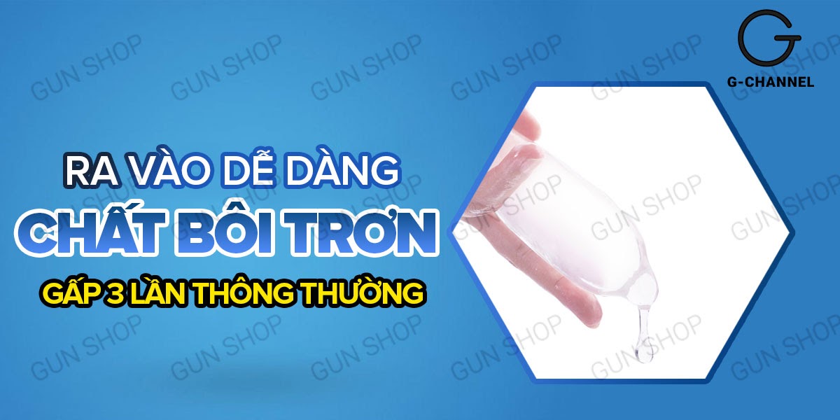 Bao cao su Durex Jeans siêu mỏng nhiều gel bôi trơn an toàn hộp 12