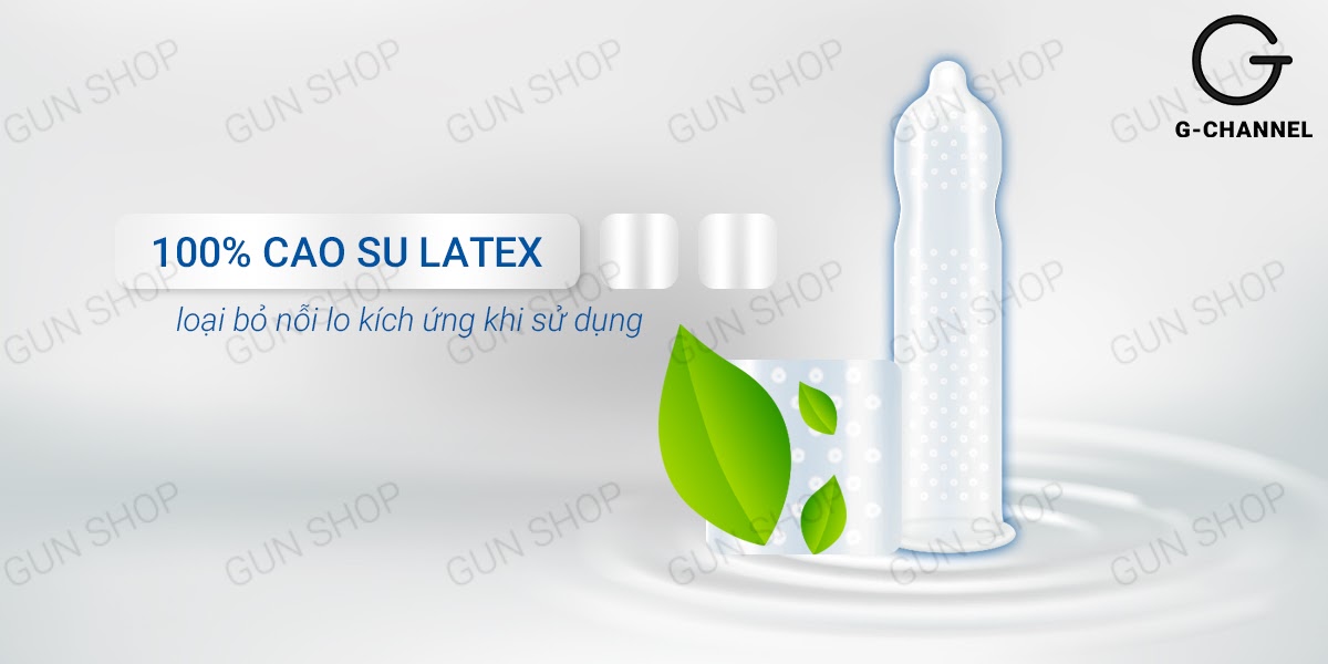 Bao cao su Innova Đen gân gai kích thích kéo dài thời gian 12 cái