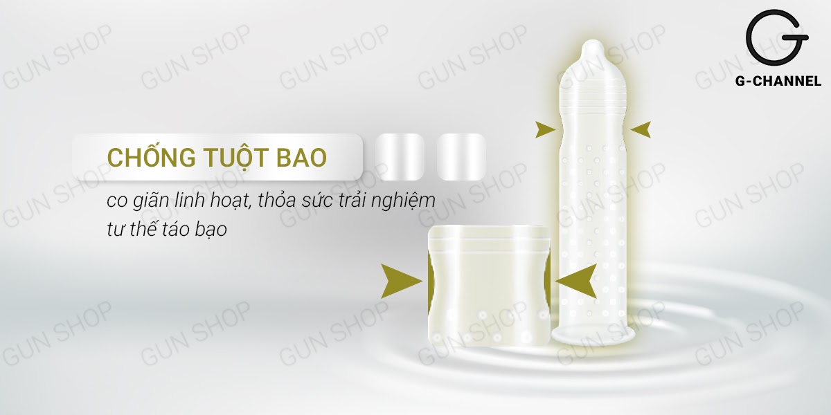 Bao cao su Innova Vàng hộp 12 kéo dài quan hệ an toàn giá tốt