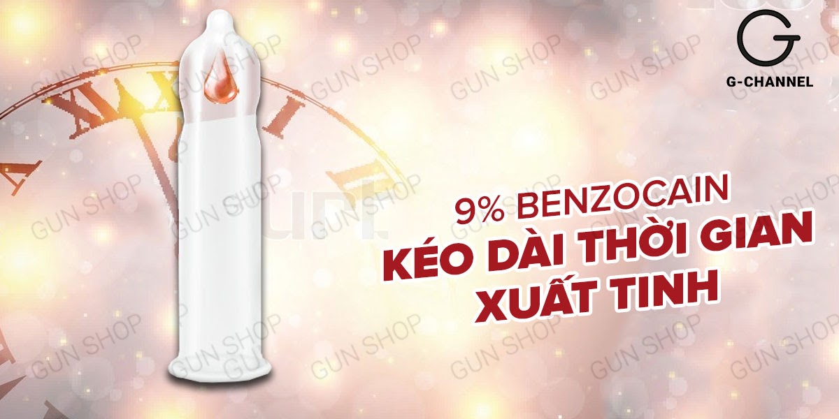 Bao cao su Shell Performaxxx 6 in 1 siêu mỏng kéo dài thời gian hộp 3