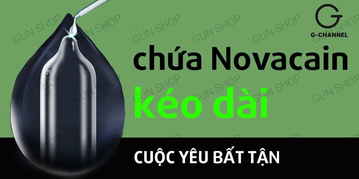 Bao cao su Kimono Long Shock siêu mỏng kéo dài thời gian an toàn 12c
