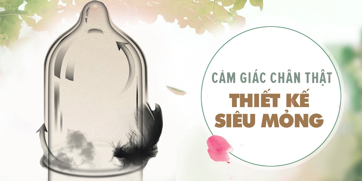Bao cao su Quinn Nude Fit siêu mỏng chống tuột hộp 12 cái chuẩn