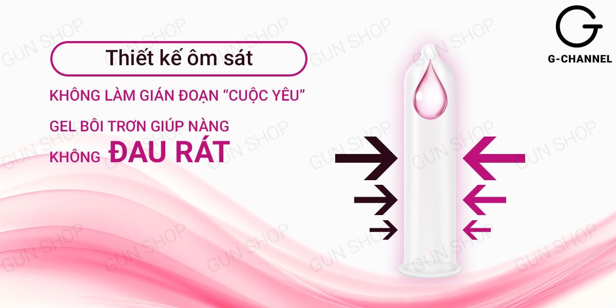 Bao cao su Relax hương dâu quyến rũ - Hộp 12 cái sale