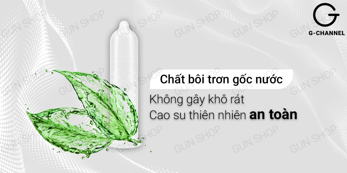 Bao cao su Rocmen Long Shock mỏng gai an toàn kéo dài cực khoái hộp 12
