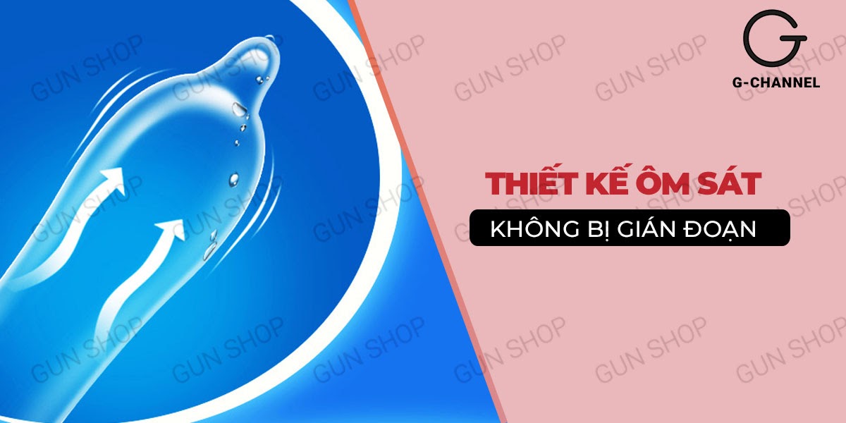 Bao cao su Toshiro Long Shock 4in1 kéo dài thời gian hộp 10 cái siêu bền an toàn