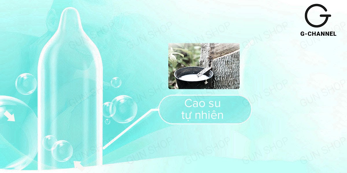 Bao cao su Up To Top 0.Zero siêu mỏng 0.02mm hộp 12 cái an toàn thoải mái