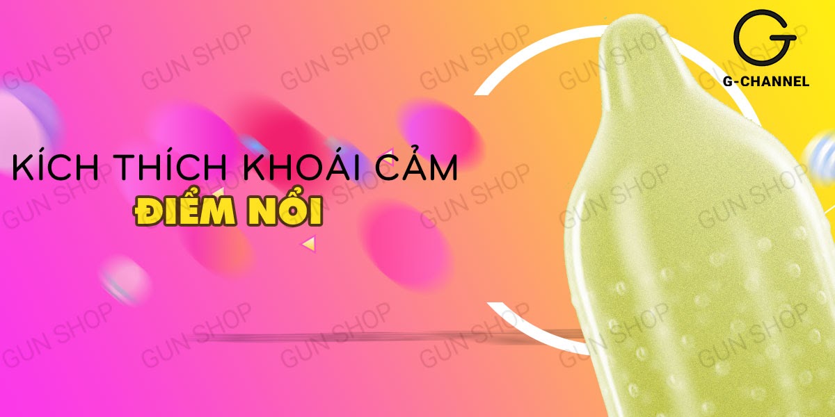 Bộ 2 hộp bao cao su Gallant siêu mỏng điểm nổi 3 cái cảm giác thật