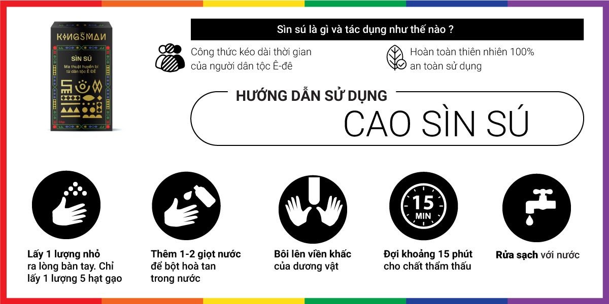  Phân phối Bột sìn sú Kingsman - Kéo dài thời gian - Gói 0.5gr chính hãng